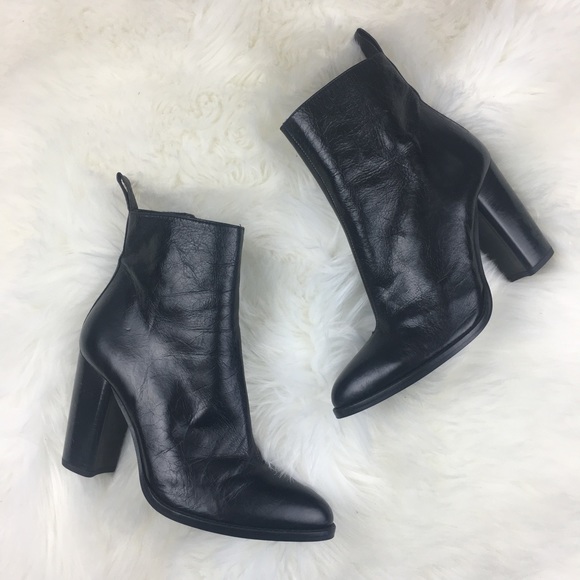zara basic ankle boots